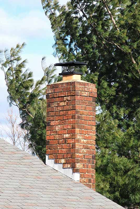Brick chimney 