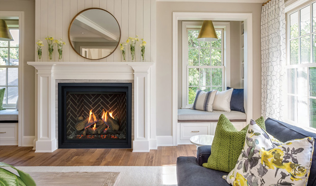 An image of an Enviro gas fireplace