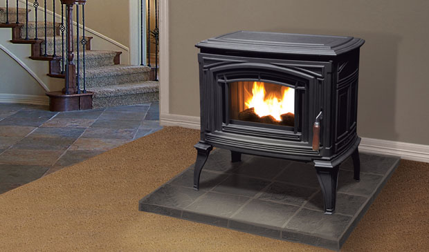 Enviro Meridian Cast Iron Pellet Freestanding Stove - Image 5
