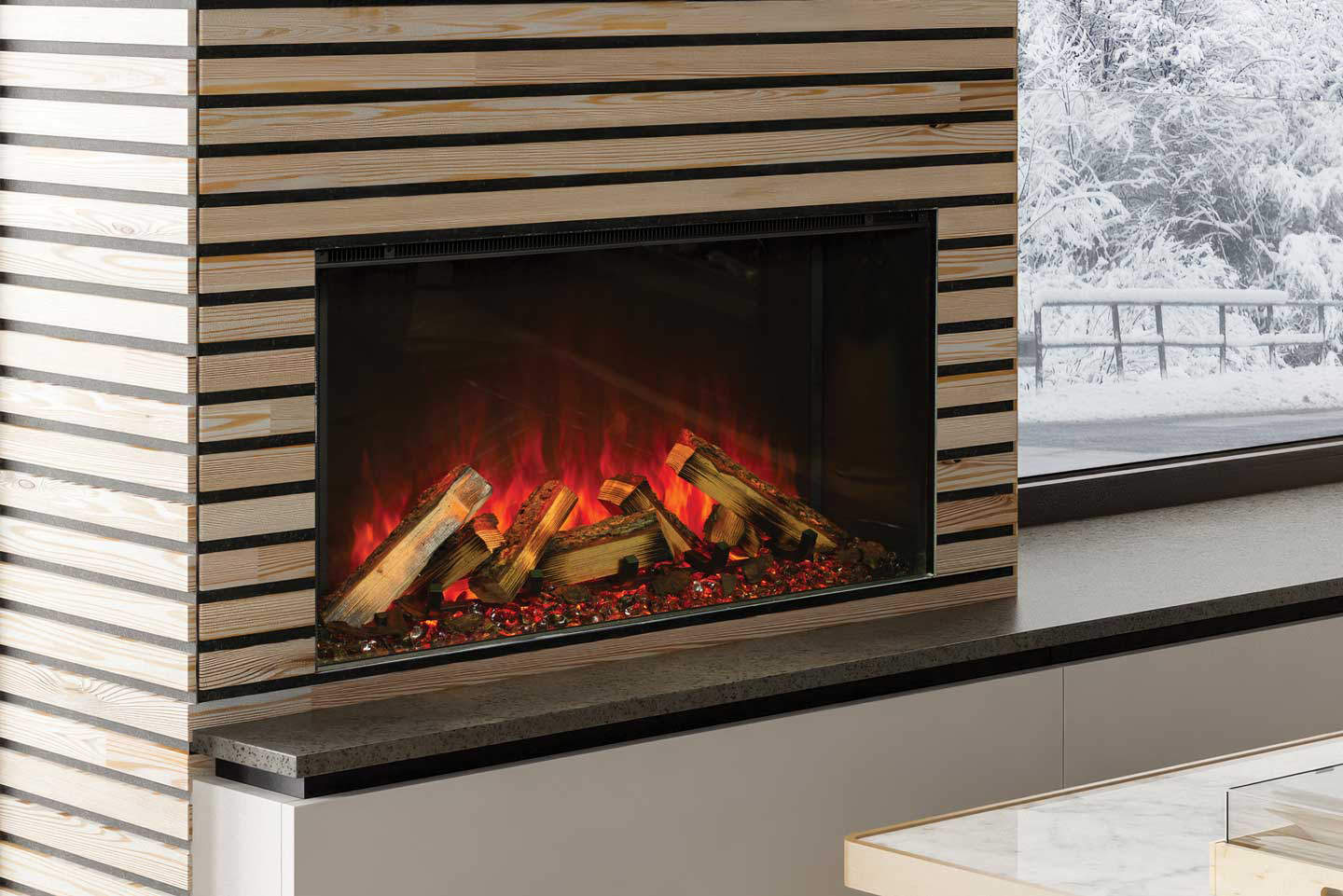 Uptown Electric Fireplaces UE35 Electric Fireplace - Image 4
