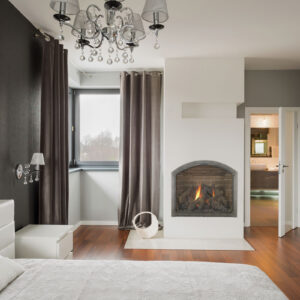 Stoll Bar Iron Fireplace Door