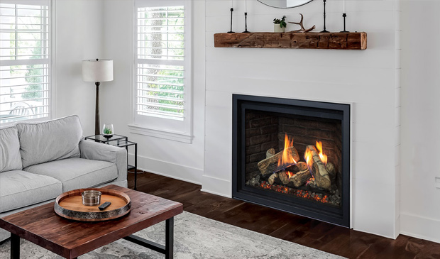 Enviro RZ41 Fire-Under-Log Gas Fireplace - Image 3