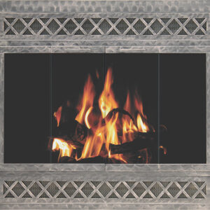 Stoll Forged Iron ZC Reface Fireplace Door