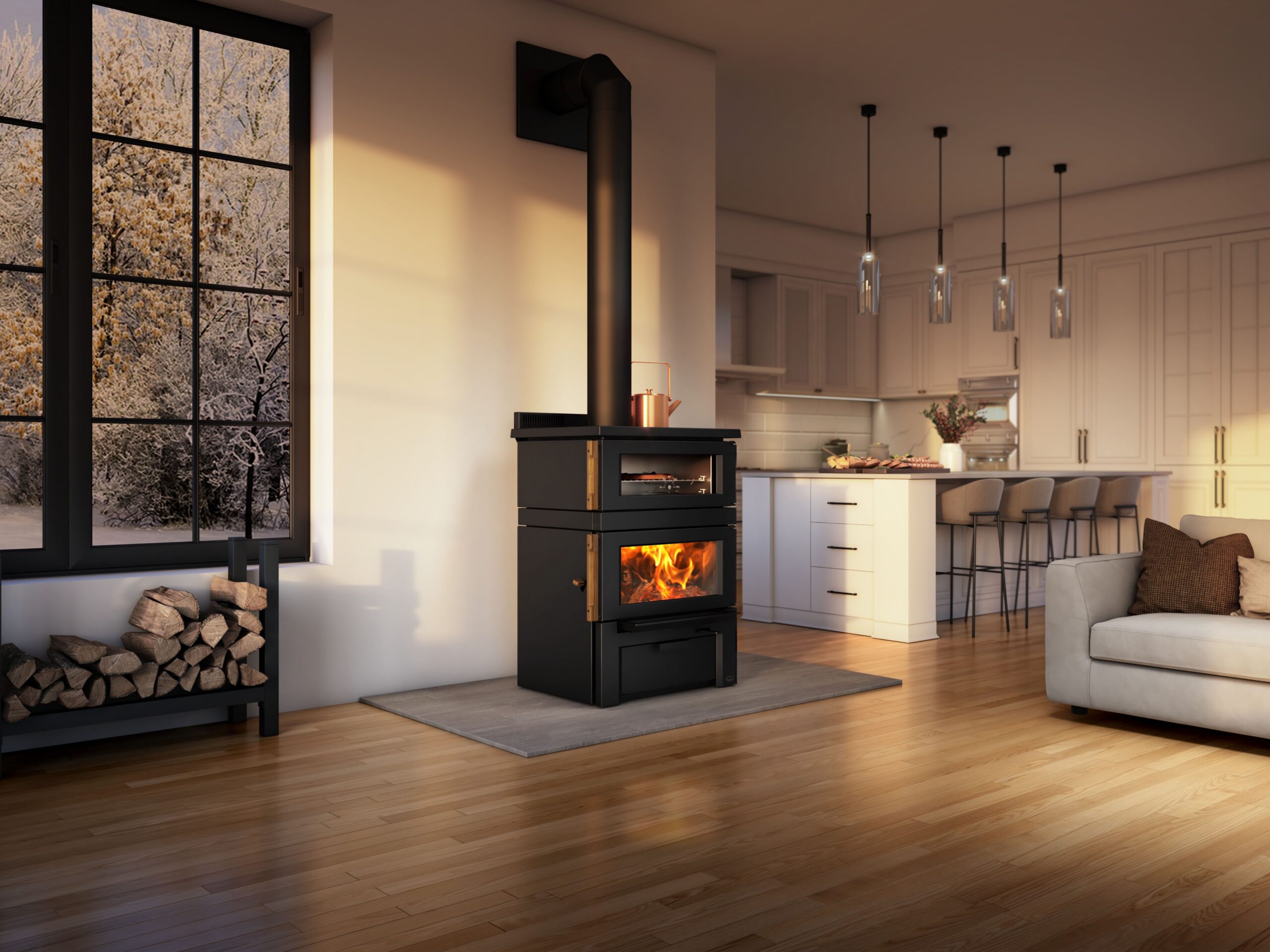 Osburn Gusto Wood Cookstove - Image 4