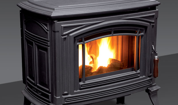 Enviro Meridian Cast Iron Pellet Freestanding Stove - Image 2