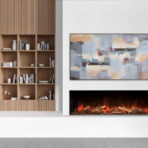 Uptown Electric Fireplaces UE56 Slim Electric Fireplace