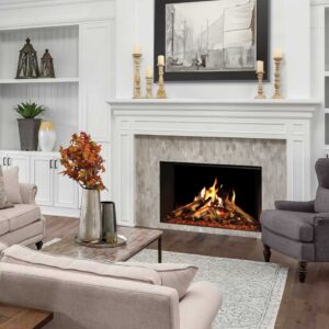 Uptown Electric Fireplaces UE42 LCD Electric Fireplace