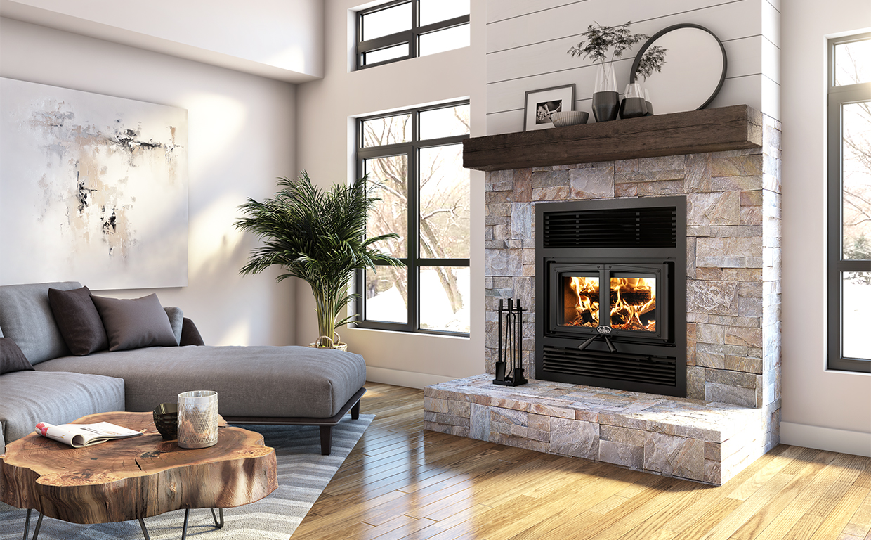 Osburn Everest II Wood Fireplace