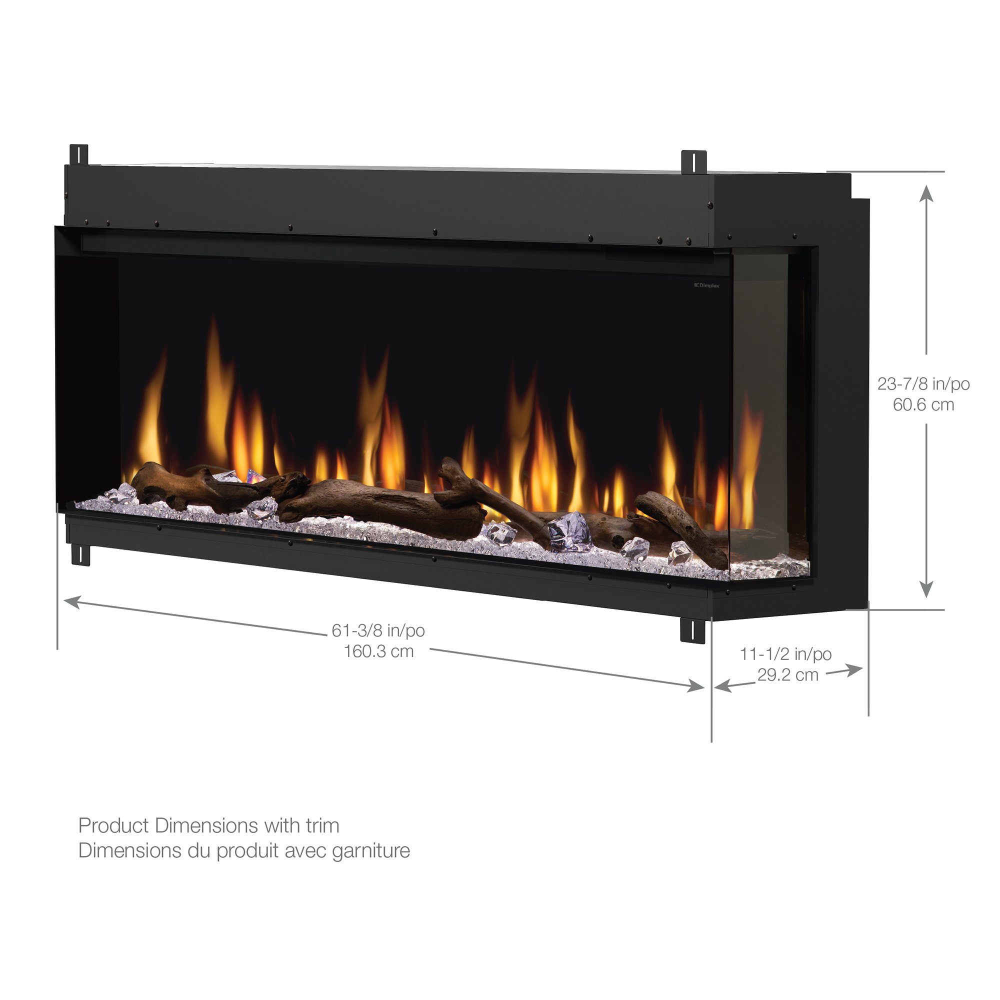 Dimplex Ignite Bold 60" Linear Electric Fireplace - Image 3
