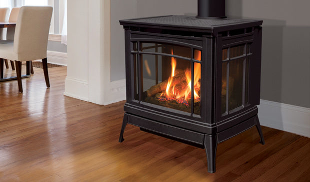 Enviro Berkeley Cast Iron Gas Freestanding Stove