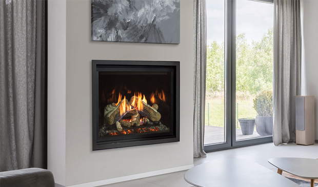 Enviro RZ41 Fire-Under-Log Gas Fireplace - Image 5