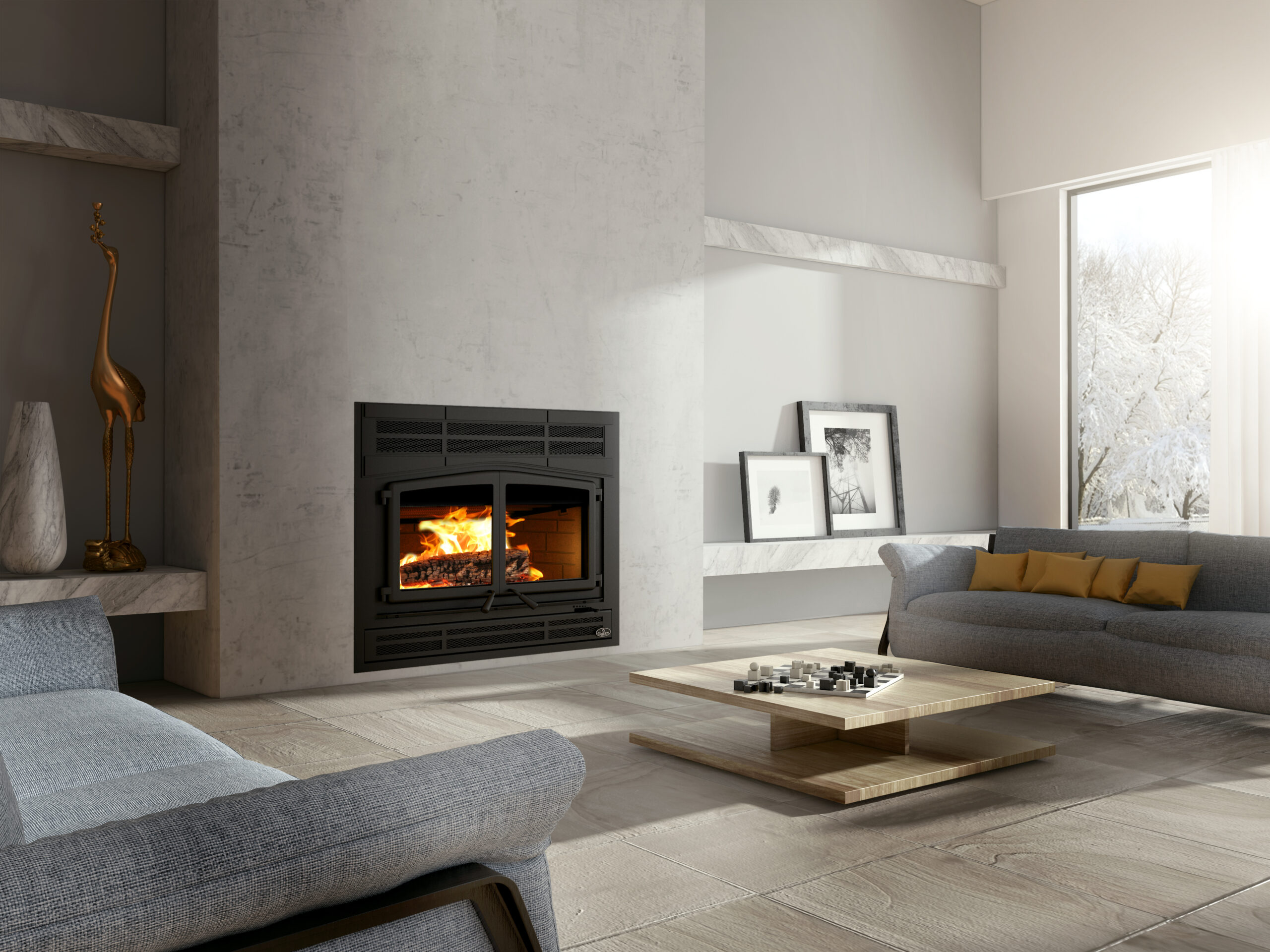 Osburn Horizon Wood Fireplace - Image 3
