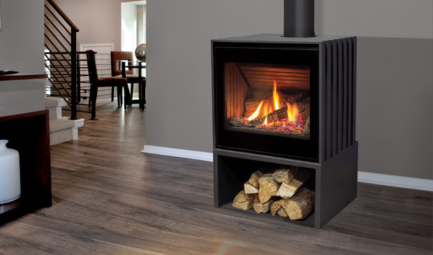 Enviro Cube Gas Freestanding Stove - Image 4