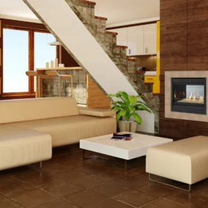 Majestic See-Through Gas Fireplace