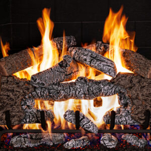 Real Fyre Charred Cinder Oak