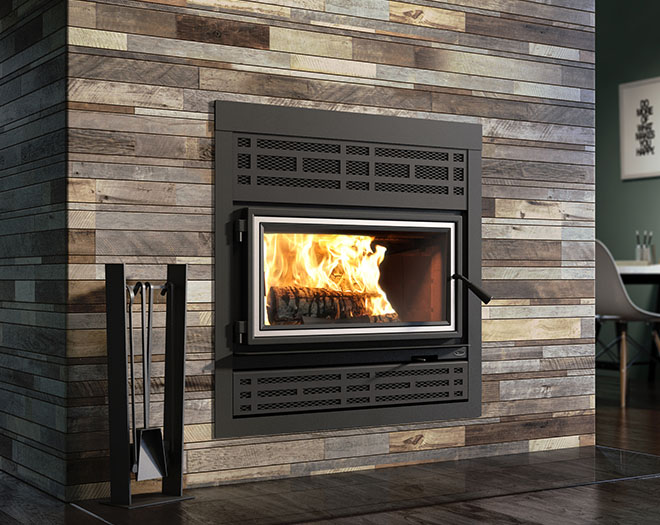 Valcourt Lafayette II Square Wood Fireplace