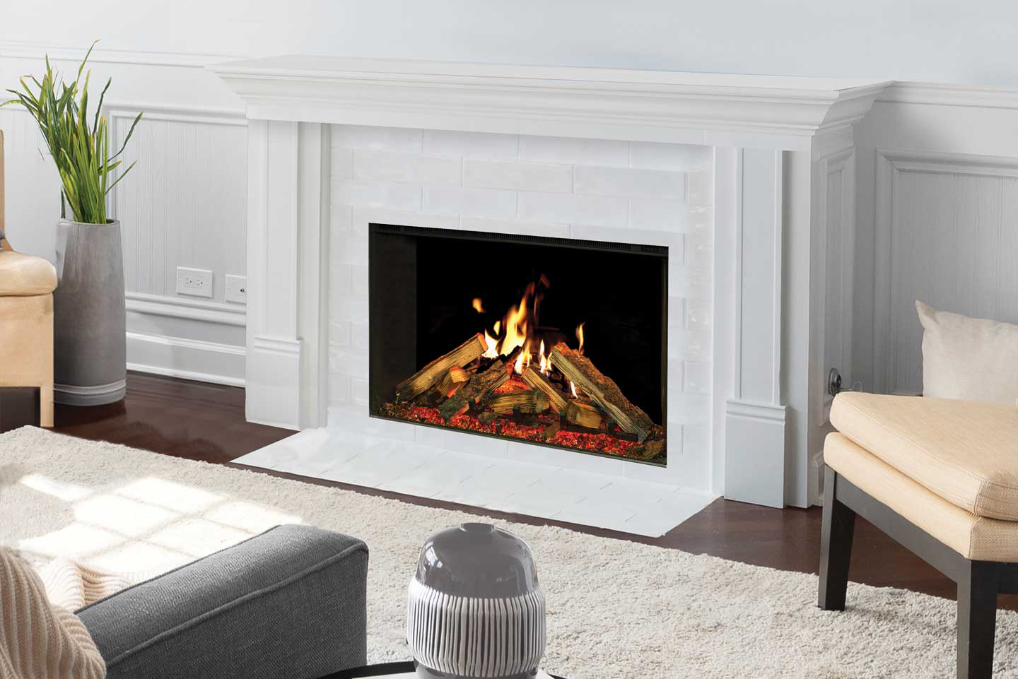 Uptown Electric Fireplaces UE35 LCD Electric Fireplace - Image 5