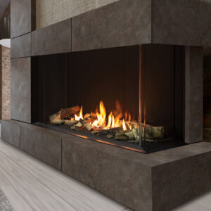 Urbana Luxury Fireplaces U50 Tall Gas Fireplace
