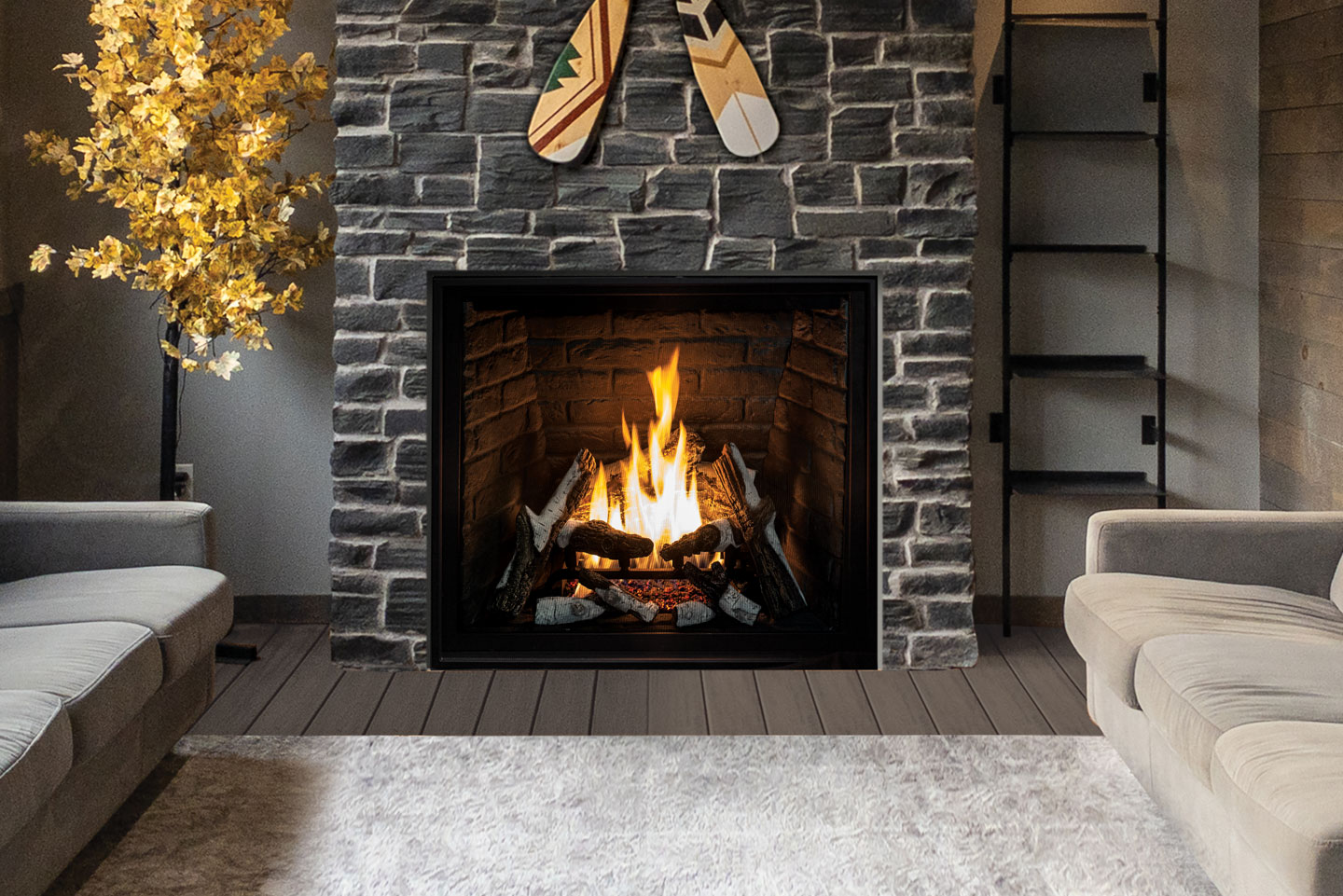 Urbana Luxury Fireplaces U37 Gas Fireplace