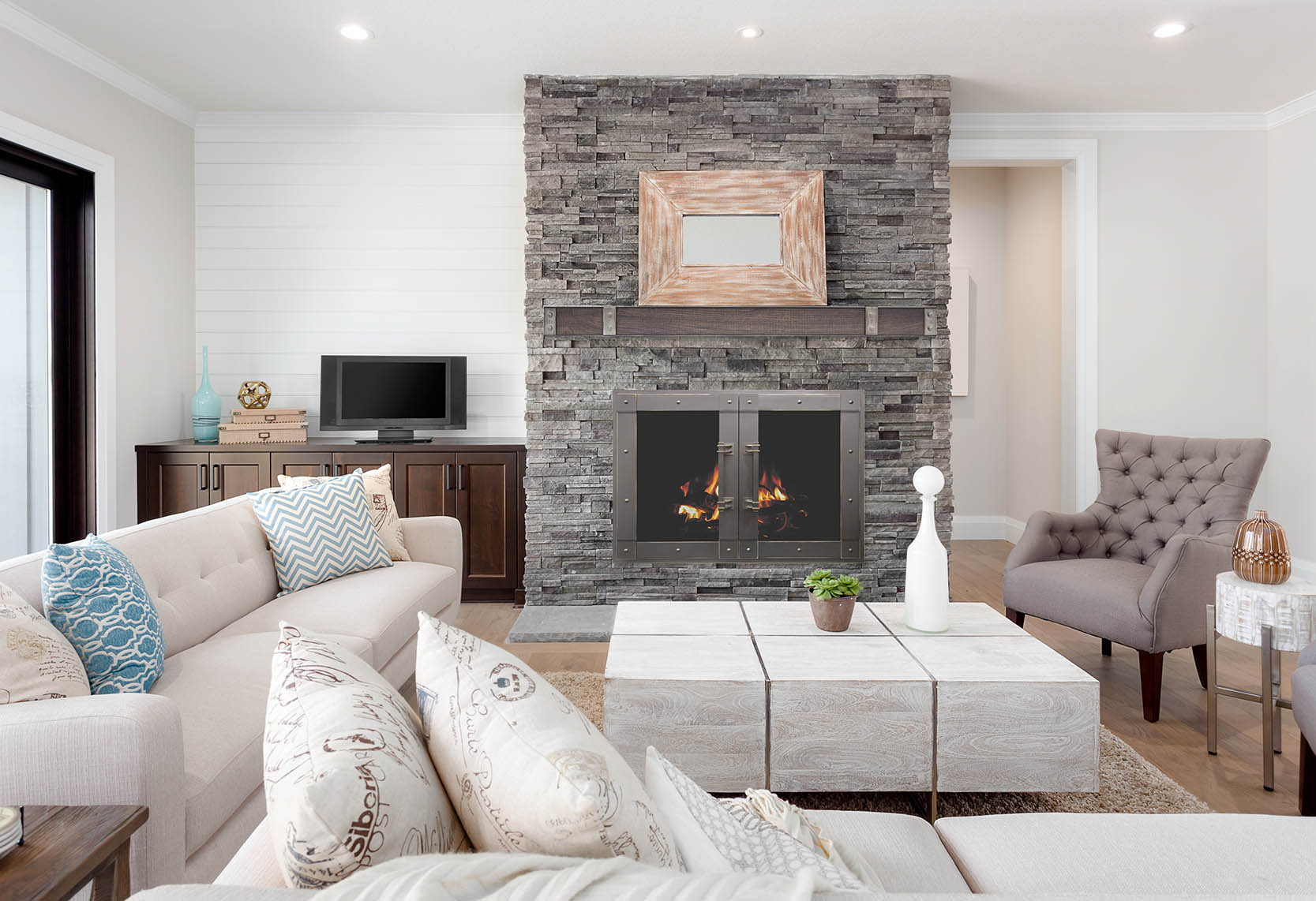 Stoll Artisan Fireplace Door
