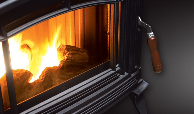Enviro Meridian Cast Iron Pellet Freestanding Stove - Image 4