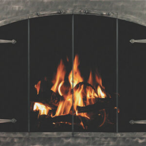 Stoll Forged Iron Arch Conversion Fireplace Door