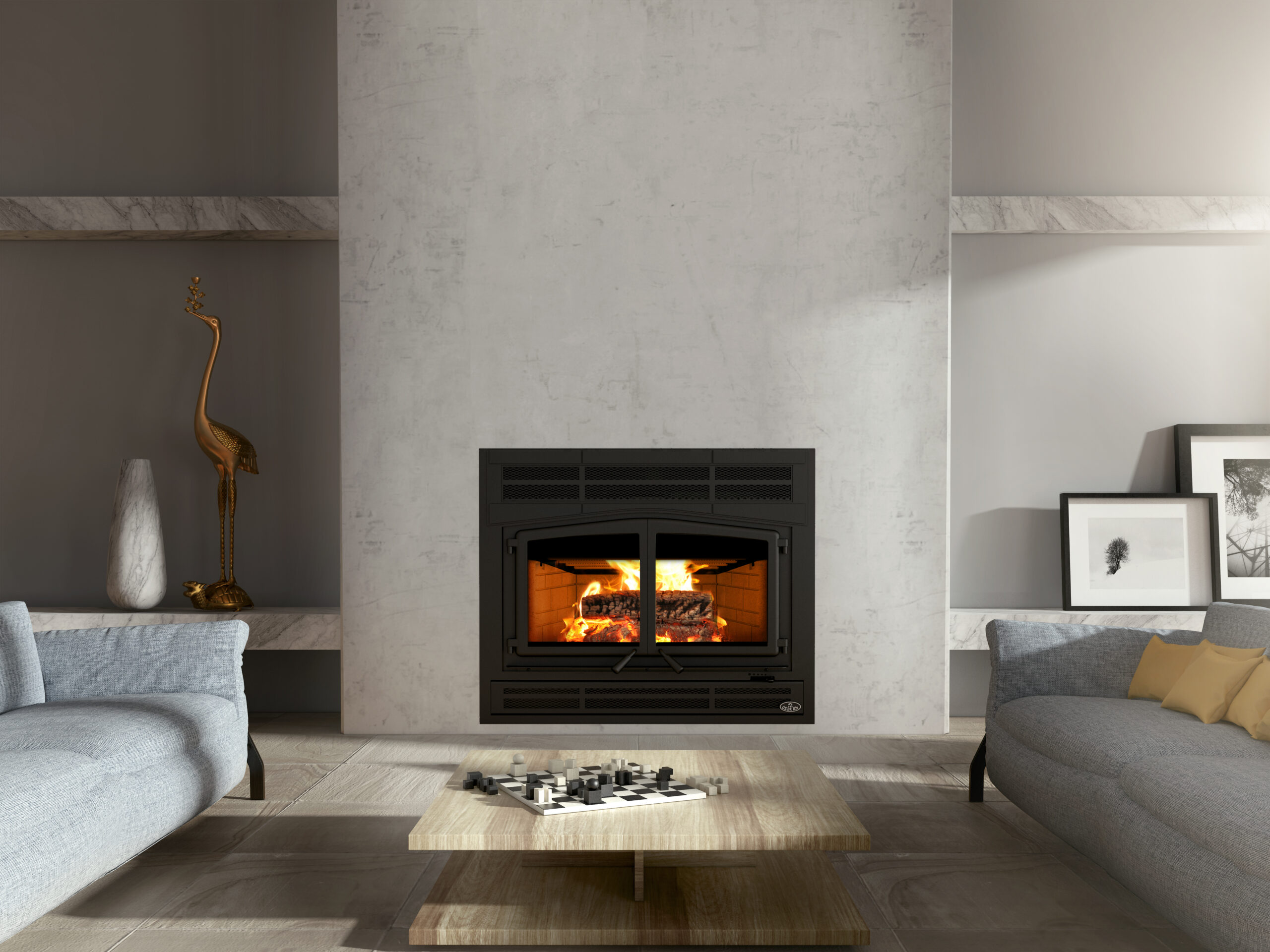 Osburn Horizon Wood Fireplace - Image 2