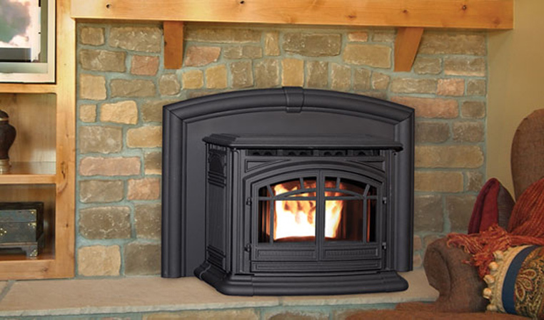 Enviro M55 Cast Iron Pellet Fireplace Insert - Image 3