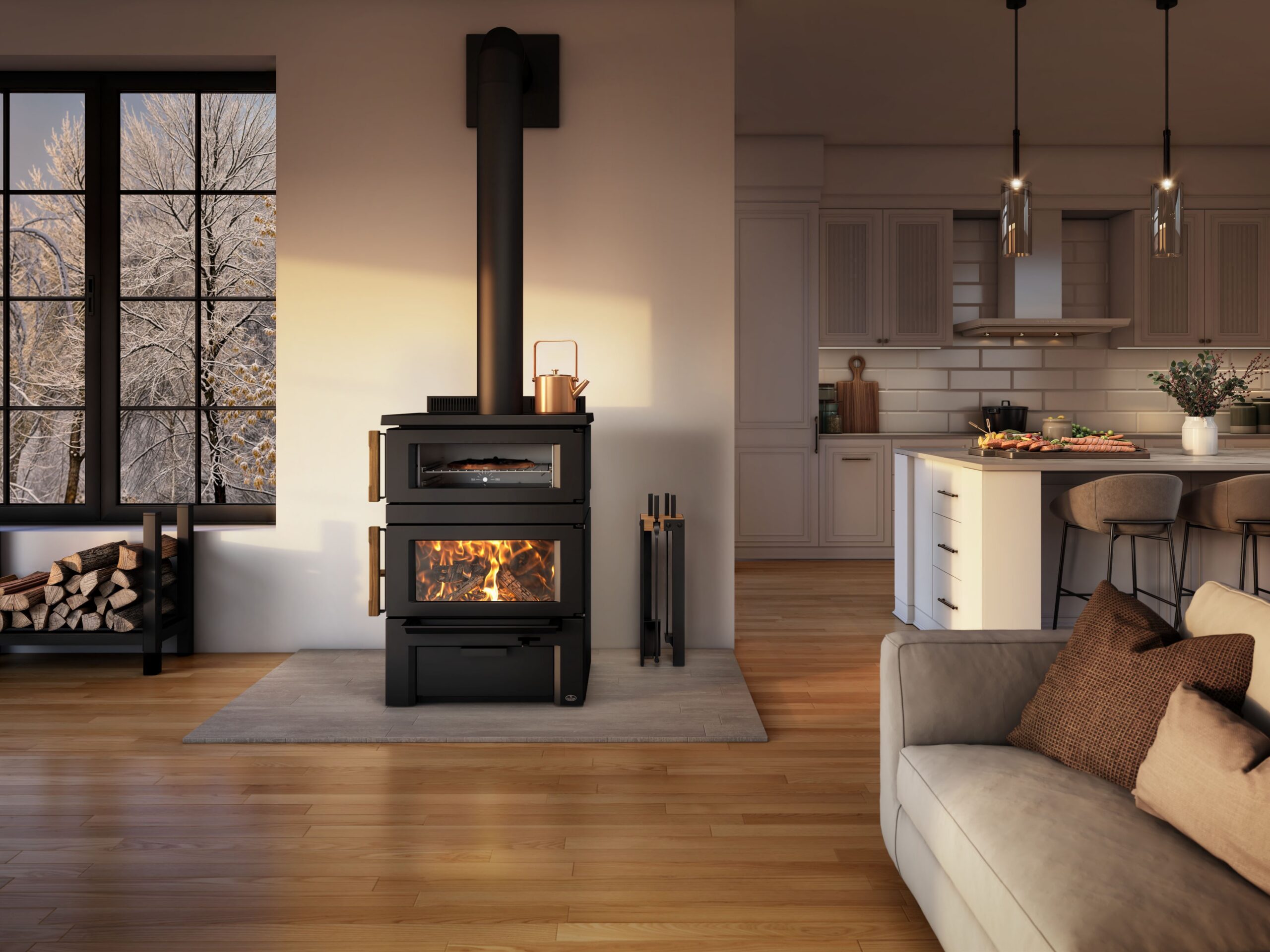 Osburn Gusto Wood Cookstove - Image 2