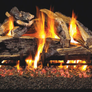 Real Fyre Charred Rugged Split Oak