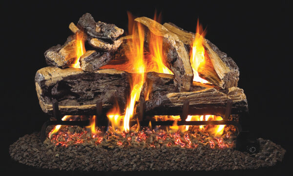 Real Fyre Charred Rugged Split Oak