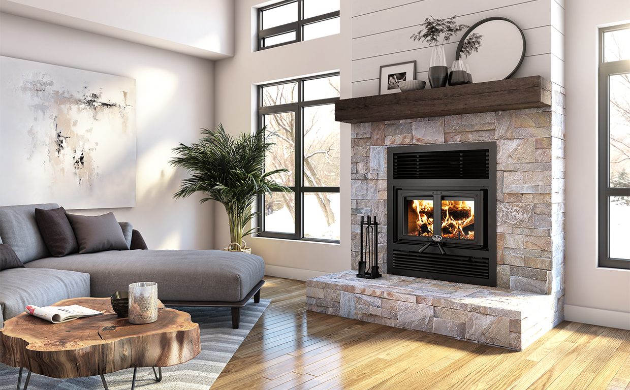 Osburn Everest III Wood Fireplace