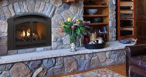 Regency P90E Traditional Arched Gas Fireplace