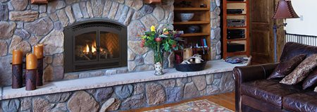 Regency P90E Traditional Arched Gas Fireplace