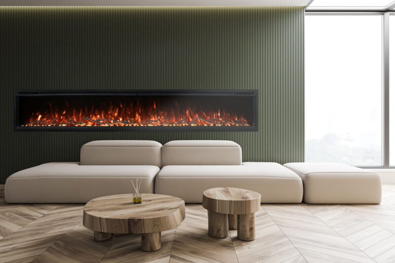 Modern Flames Spectrum Slimline 60" Electric Fireplace - Image 5