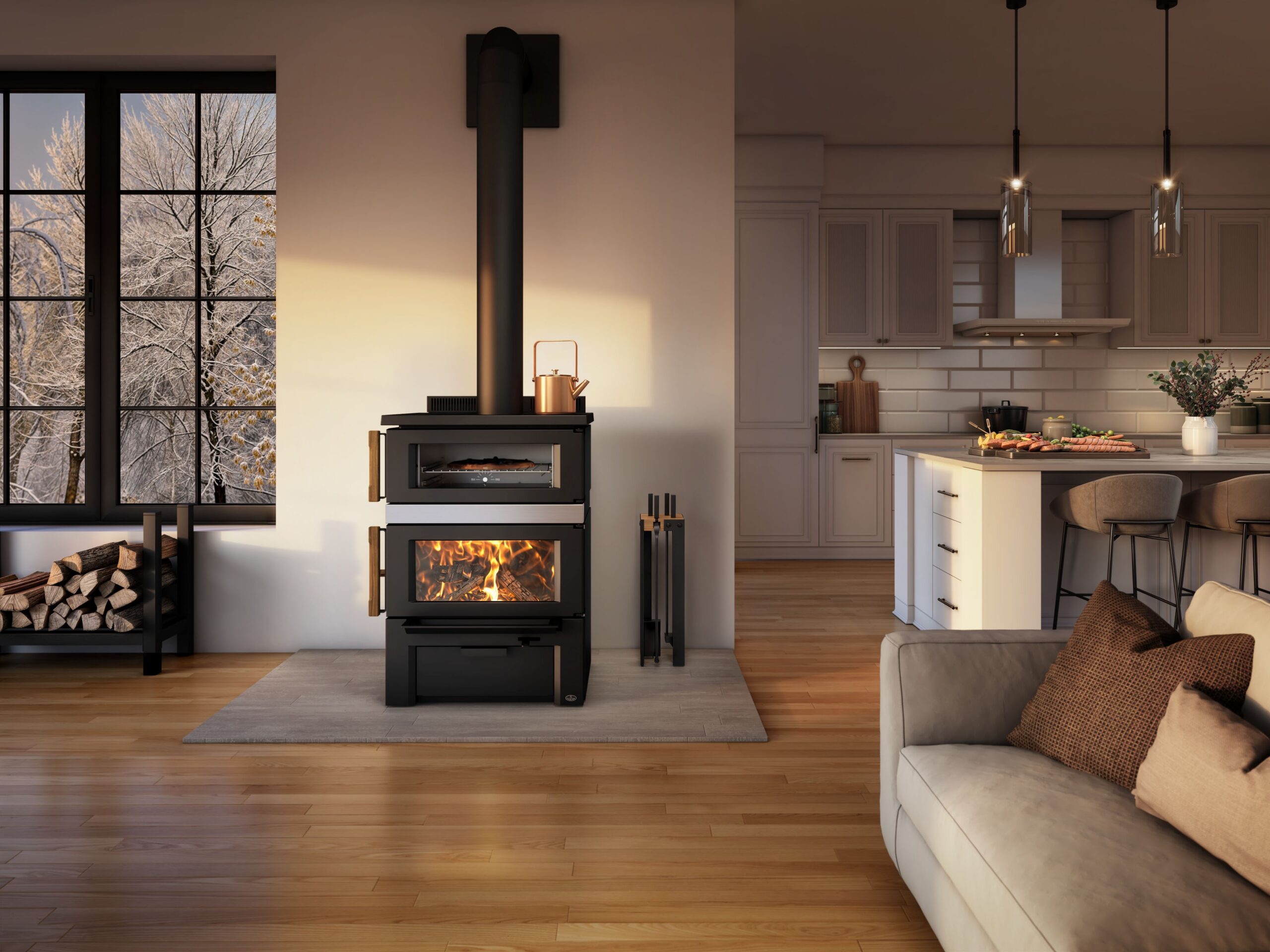 Osburn Gusto Wood Cookstove - Image 3