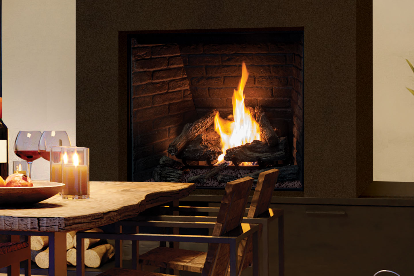 Urbana Luxury Fireplaces U44 Outdoor Gas Fireplace - Image 5