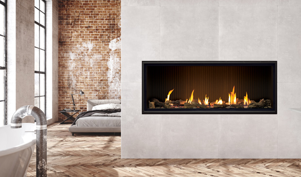 Enviro C60 Tall Linear Gas Fireplace - Image 2
