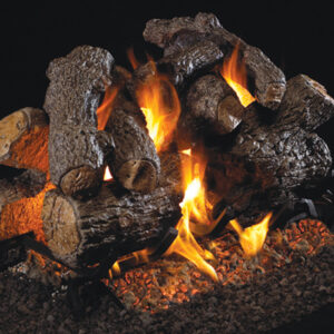 Real Fyre Charred Royal English Oak - See Thru