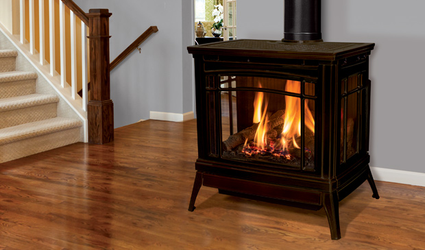 Enviro Berkeley Cast Iron Gas Freestanding Stove - Image 3