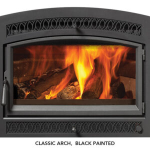 Fireplace Xtrordinair Large Flush Wood Arched NexGen-Hybrid™