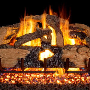 Real Fyre Charred Evergreen Split Oak – G52