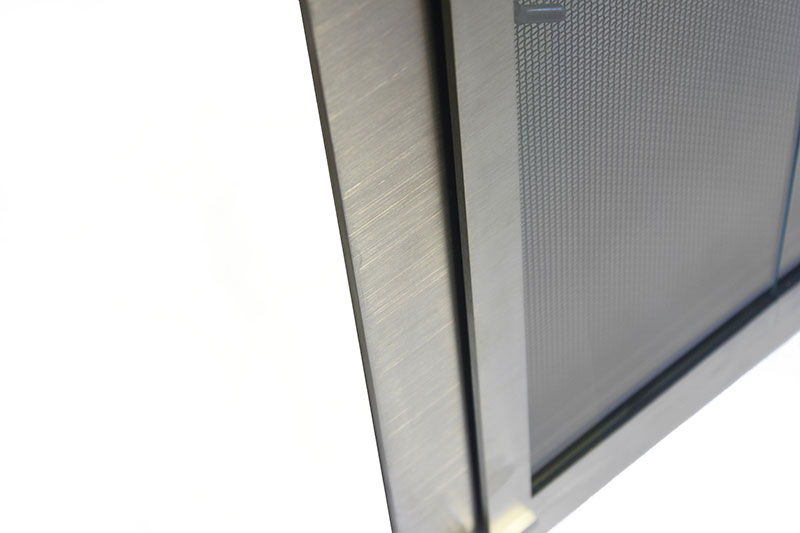 Stoll Stainless Fireplace Door - Rectangle - Image 3