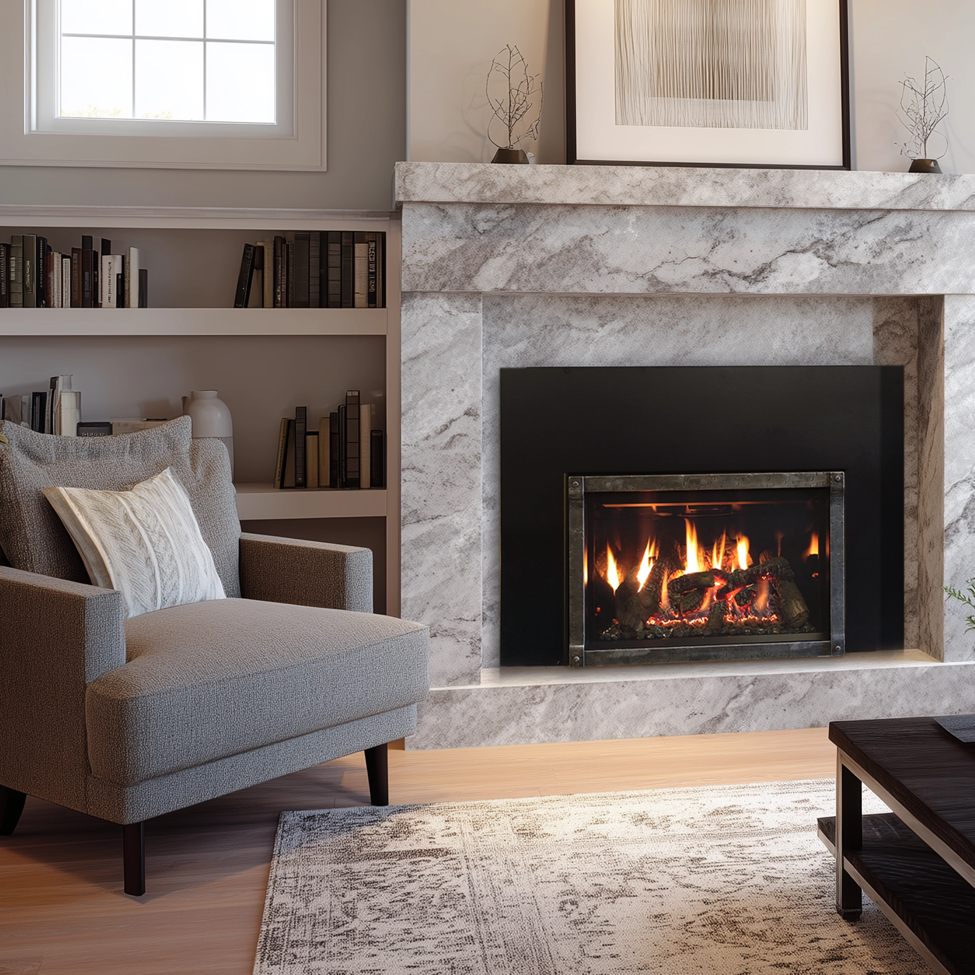Empire Hearth Rushmore 30K Direct-Vent Gas Insert