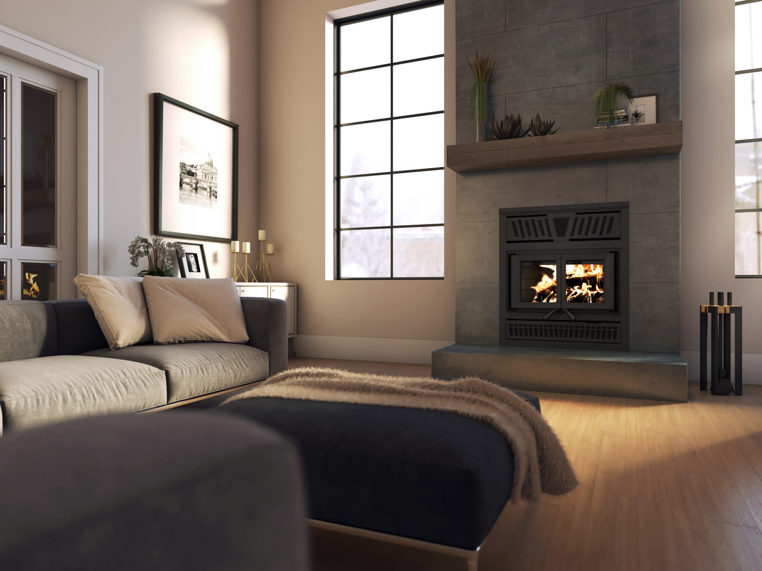 Valcourt Dallaire II FP18R Wood Fireplace - Image 5