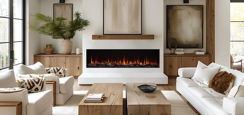 SimpliFire Triton Electric Fireplace
