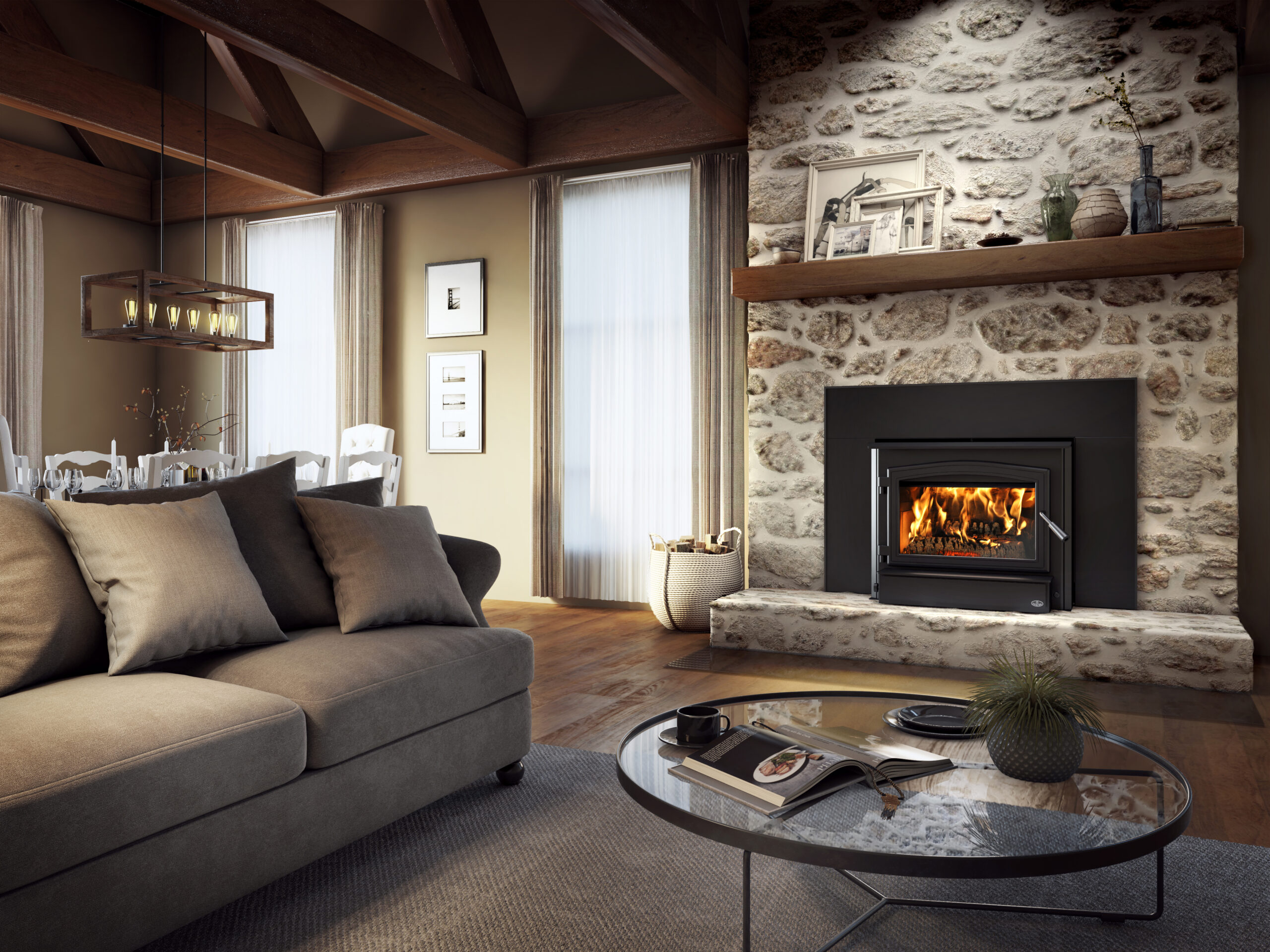 Osburn 3500-I Wood Insert - Image 2