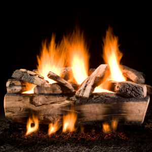 Hargrove Kodiak Char Double Stack 48" Vented Gas Log Set