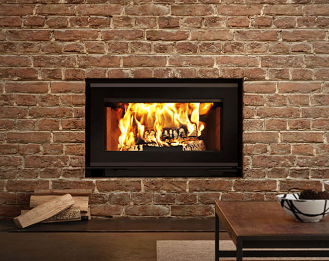 Valcourt Mundo II Wood Fireplace