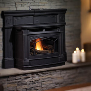 Hampton GCi60 Cast Iron Pellet Stove Insert